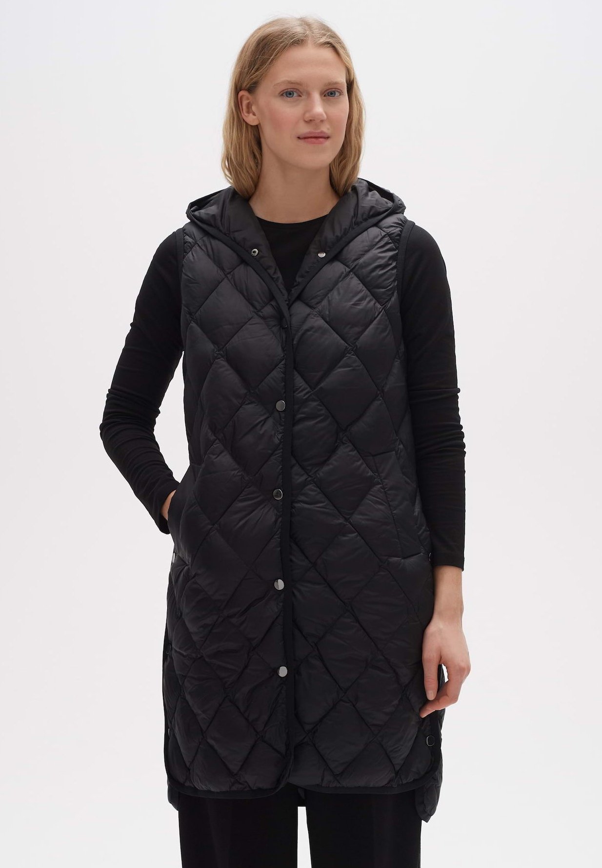 Opus weste schwarz lang Clearance